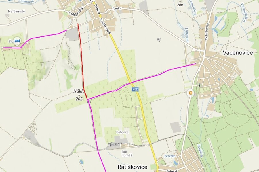 Bájný vrch Náklo FOTO