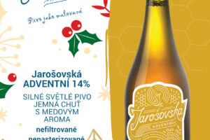 Adventní chvíle si můžete kromě punče zpříjemnit také adventním speciálem z Jarošovského pivovaru FOTO