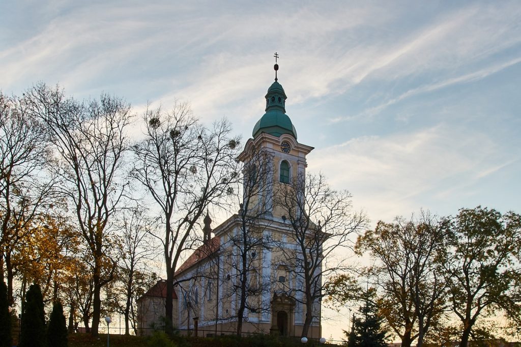 Barokní kostel sv. Jana Křtitele