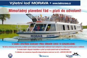 Pruhované tričko, sluneční brýle a můžeme vyrazit! Výletní loď Morava vyplouvá již tento víkend. FOTO