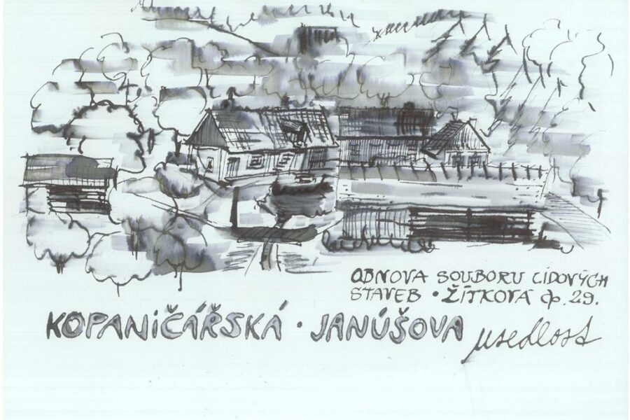 Janúšova usedlost na Žítkové FOTO