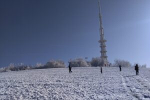 Velká Javořina v zimě