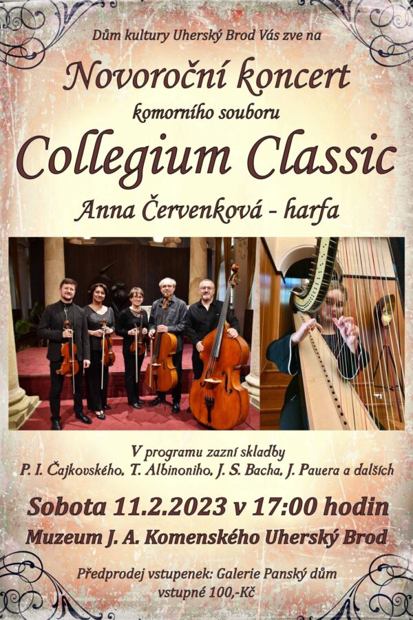 Novoroční koncert komorního souboru Collegium Classic