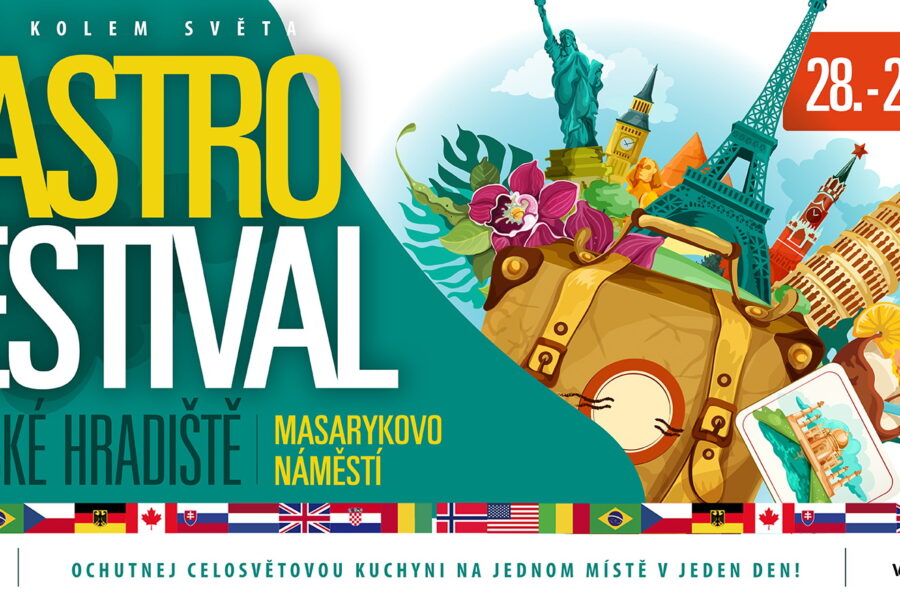 GASTRO FEST UHERSKÉ HRADIŠTĚ „CESTA KOLEM SVĚTA“