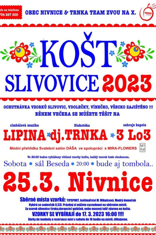 Košt slivovice 2023