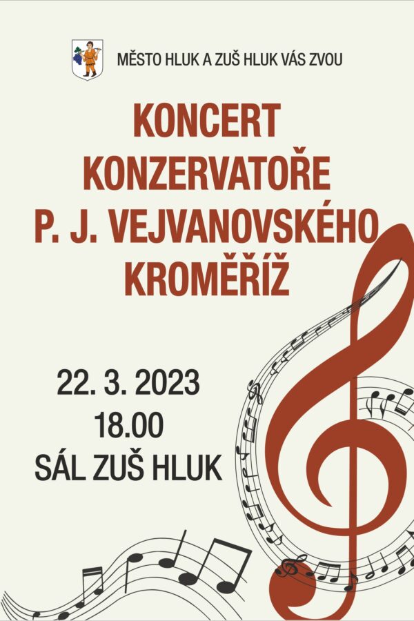 Koncert Konzervatoře P. J. Vejvanovského Kroměříž