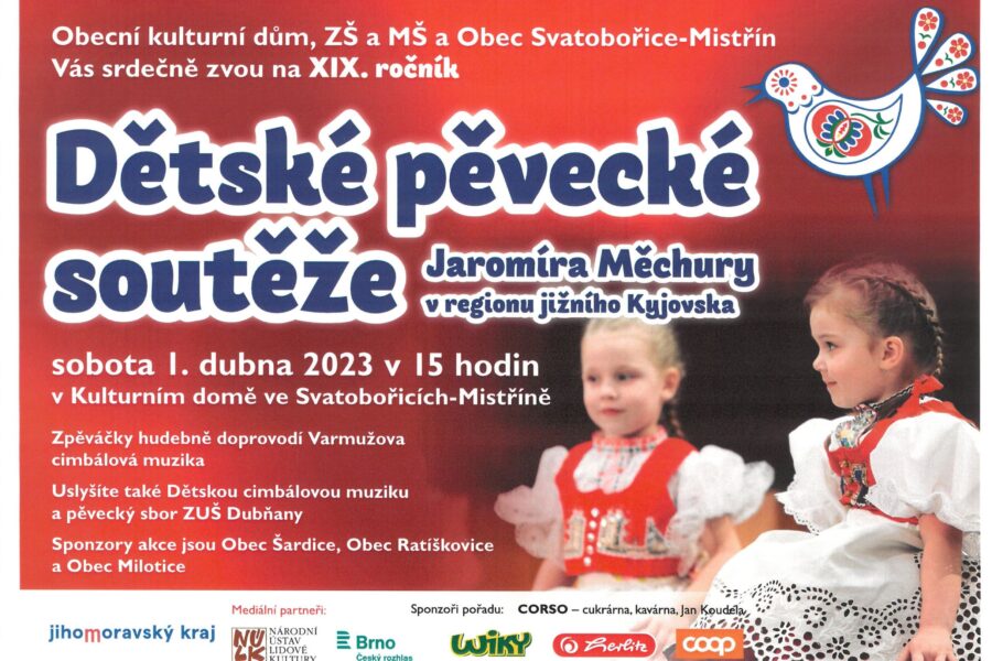 Dětská pěvecká soutěž Jaromíra Měchury