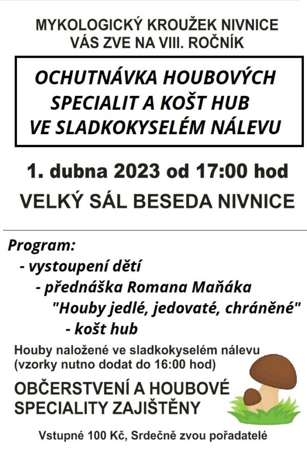 Košt hub 2023