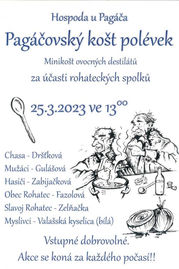 Pagáčovský košt polévek