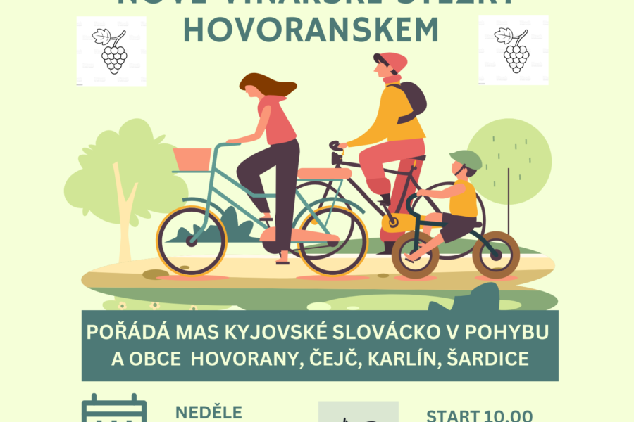 Na kole dětem jižní Moravou FOTO