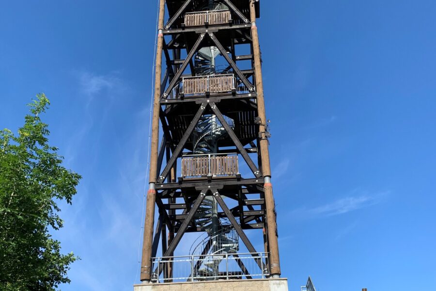 Přes rozhledny na Hradisko sv. Klimenta FOTO
