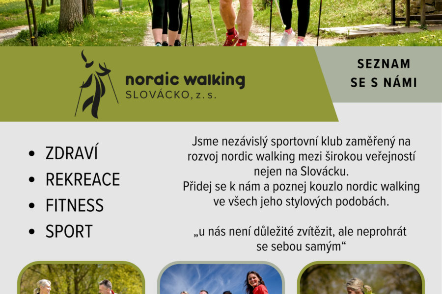 Nordic walking programy a zážitková půjčovna kolobežek FOTO