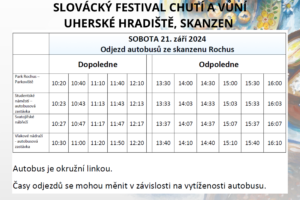 Slovácký festival chutí a vůní klepe na dveře! Sobota 21. září 2024 FOTO