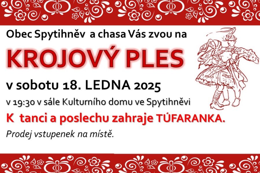 Krojový ples ve Spytihněvi