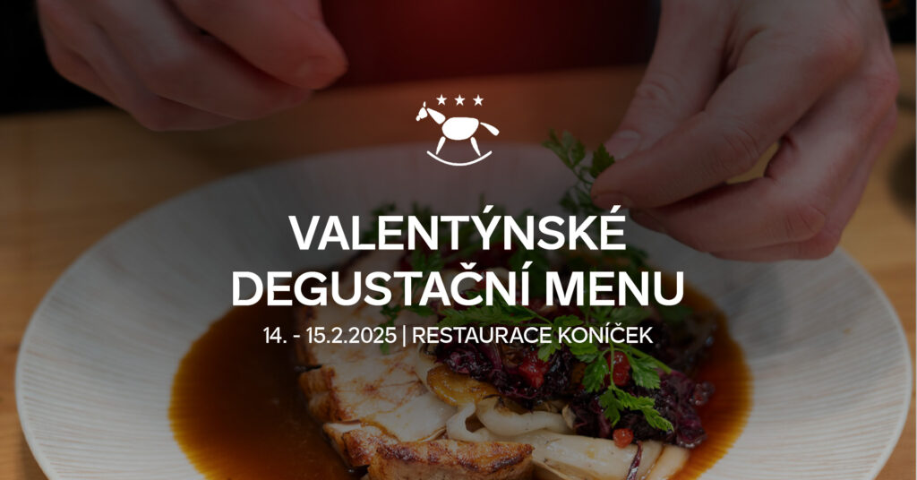 Valentýnské degustační menu v Restauraci Koníček
