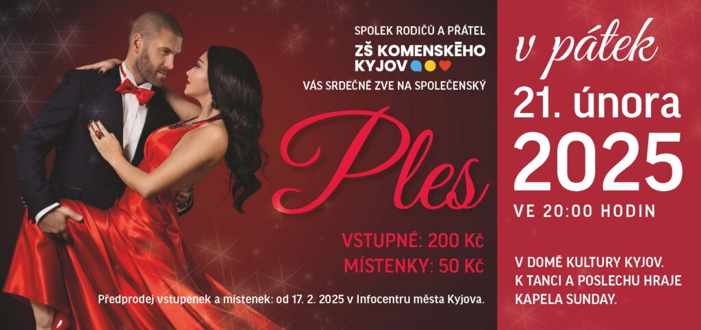 Ples Základní školy J. A. Komenského Kyjov