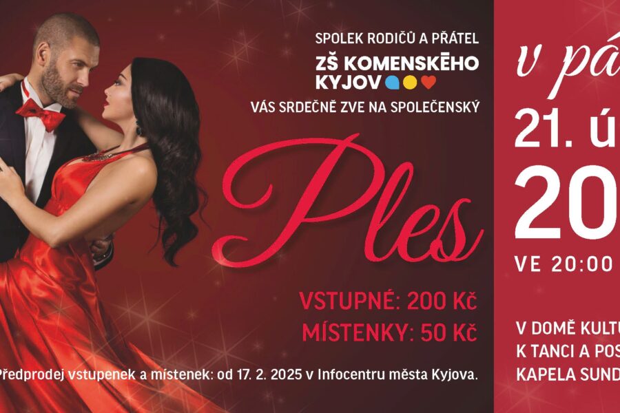 Ples Základní školy J. A. Komenského Kyjov