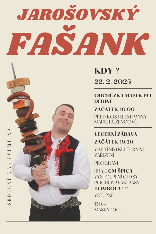 Jarošovský fašank 2025