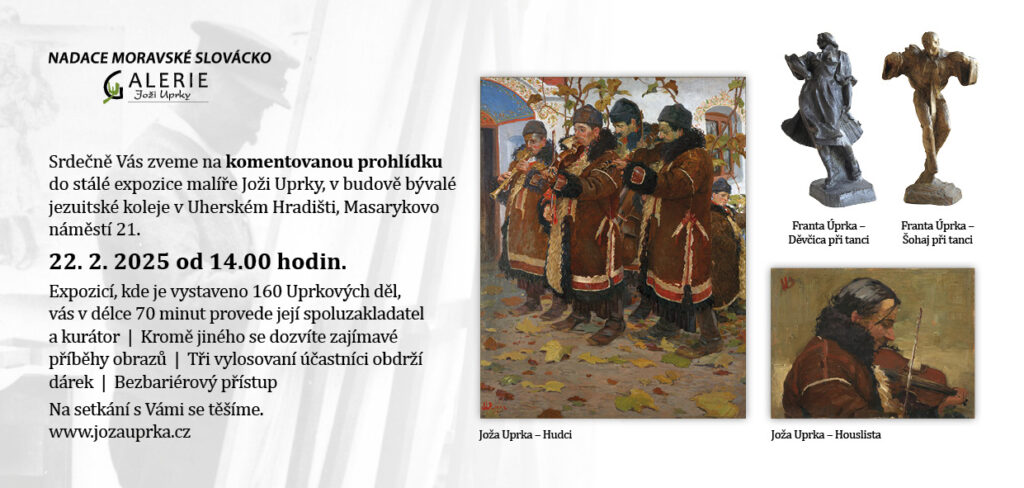 Komentovaná prohlídka Galerie Joži Uprky