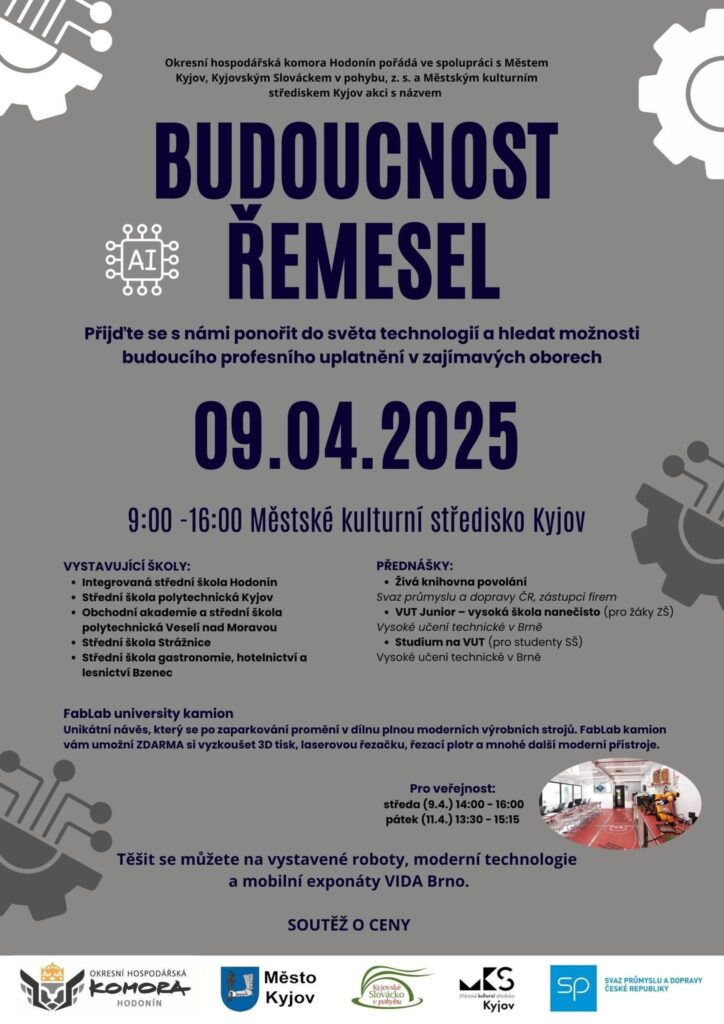 FabLab University kamion v Kyjově