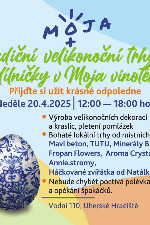 Tradiční velikonoční trhy v Moja VINOTÉKA
