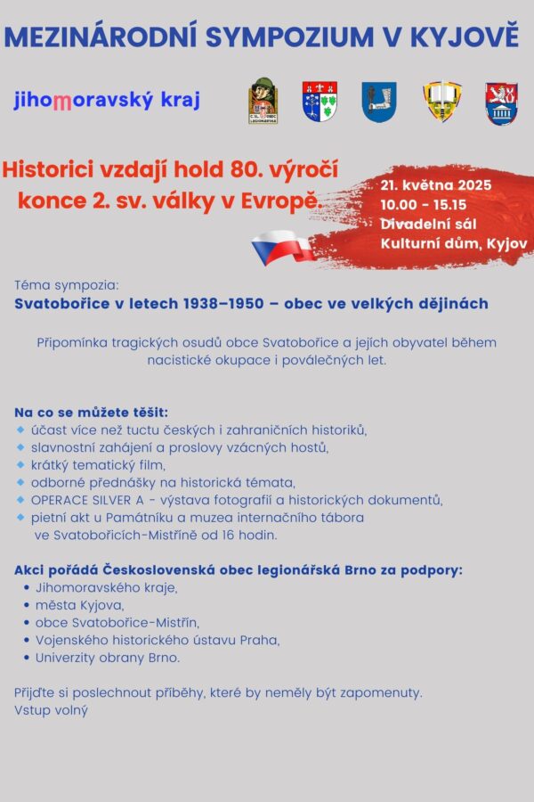 Mezinárodní sympozium k 80. výročí konce II. světové války