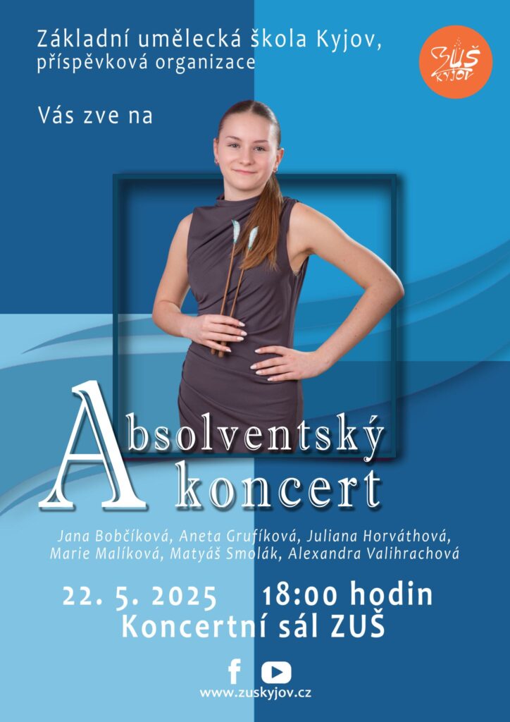 3. Absolventský koncert ZUŠ Kyjov