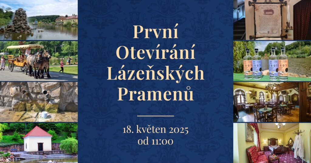 První otevírání lázeňských pramenů na Smraďavce
