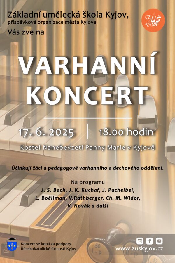 Varhanní koncert v Kyjově