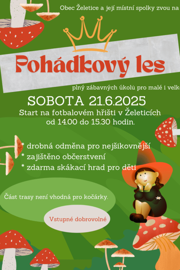 Pohádkový les v Želeticích