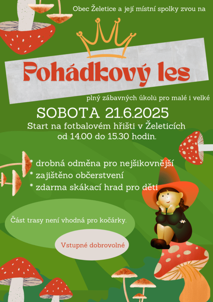 Pohádkový les v Želeticích