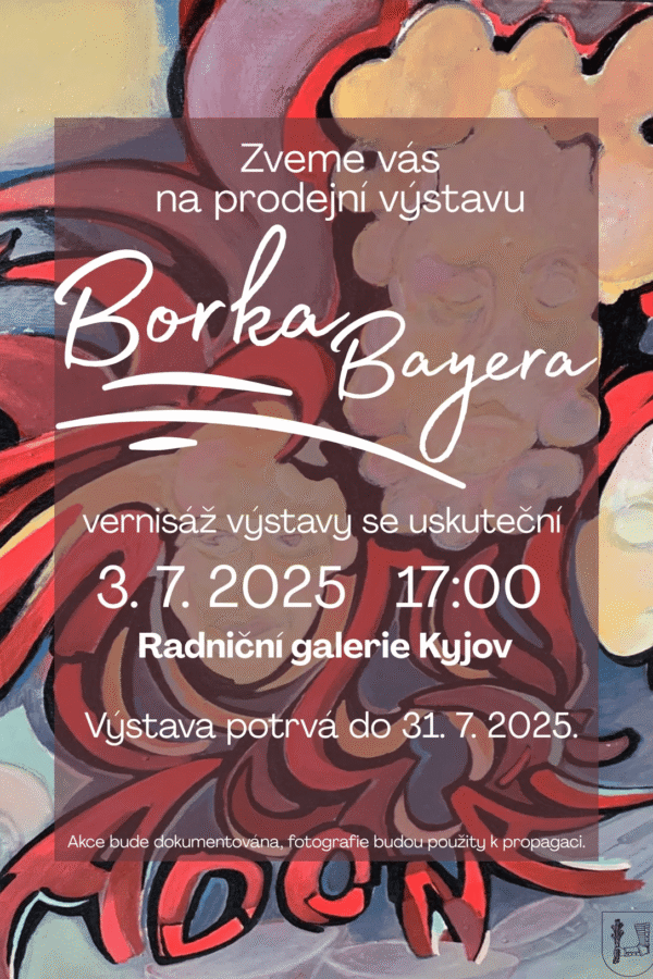 Prodejní výstava Borka Bayera v Kyjově