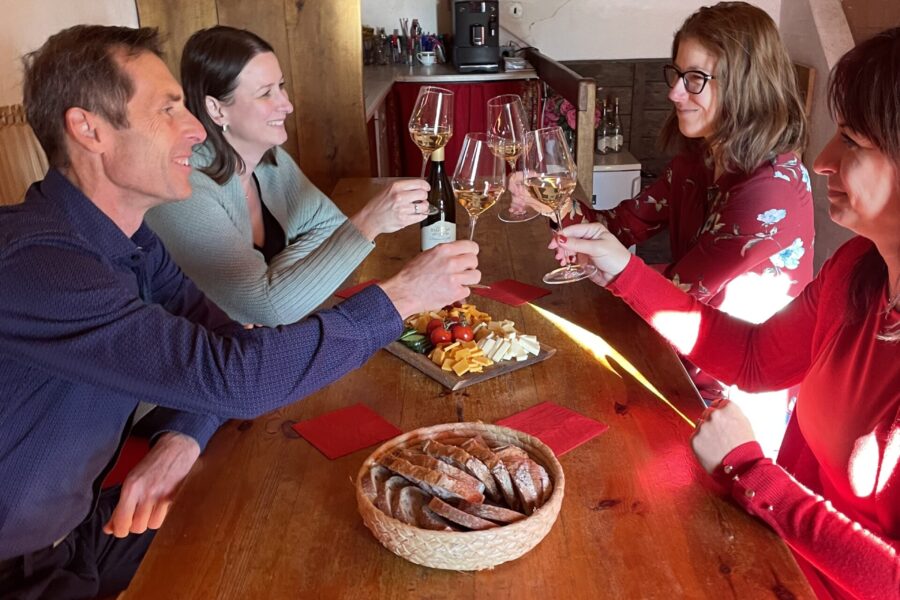 Degustace ve&nbsp;vinařství Staňkovi FOTO