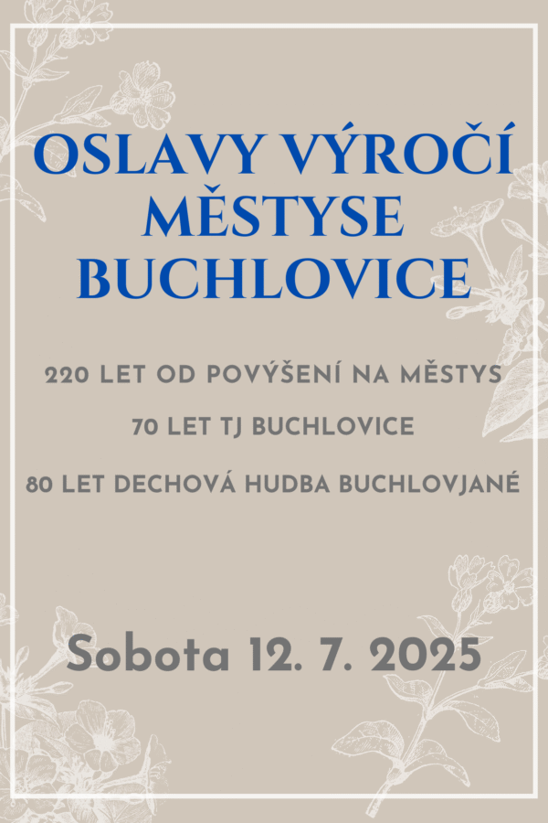 Oslavy městyse Buchlovice