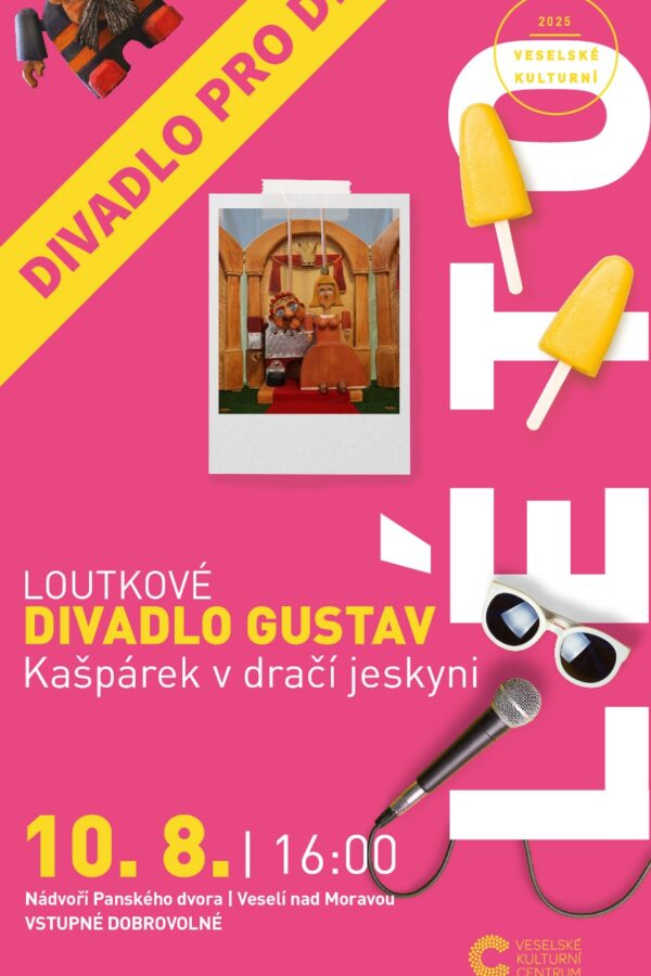 Dětské loutkové divadlo Gustav: Kašpárek v dračí jeskyni