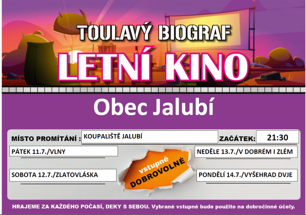 Letní kino Jalubí