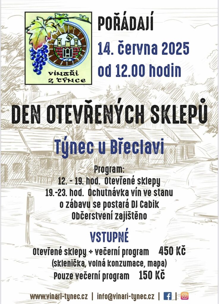 Den otevřených sklepů v Týnci 2025