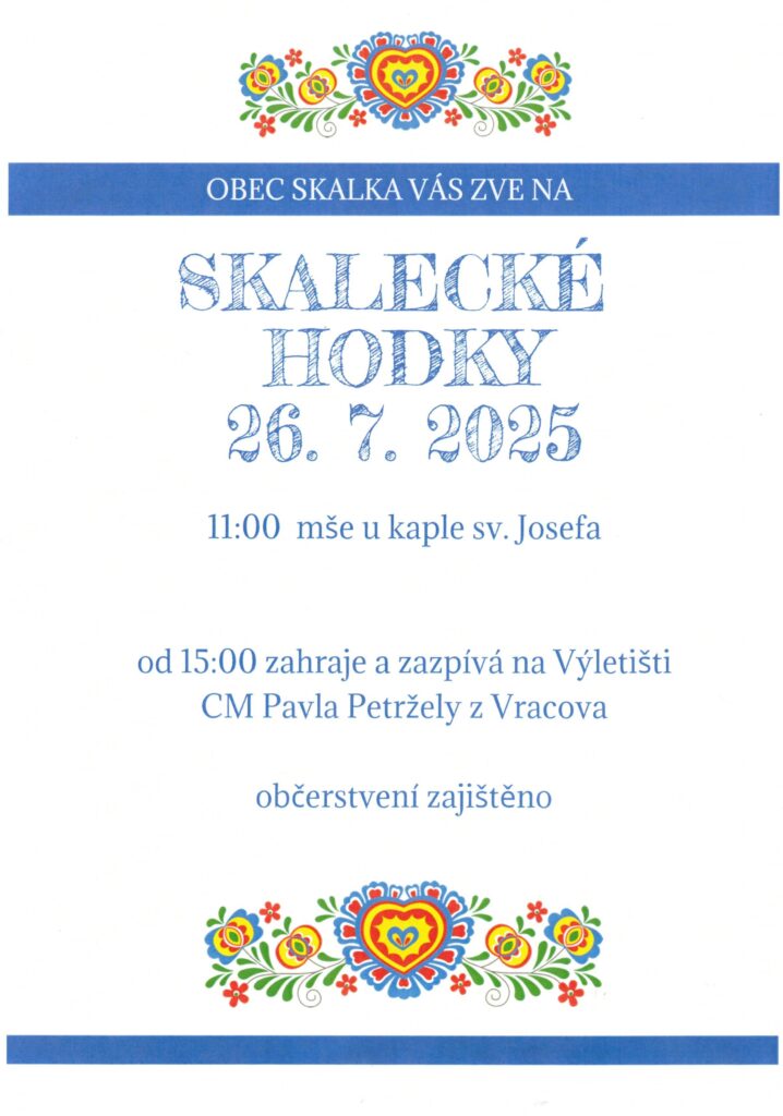 Skalecké hodky 2025