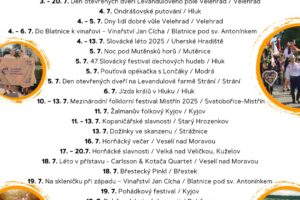 Kam na Slovácku v červenci? FOTO