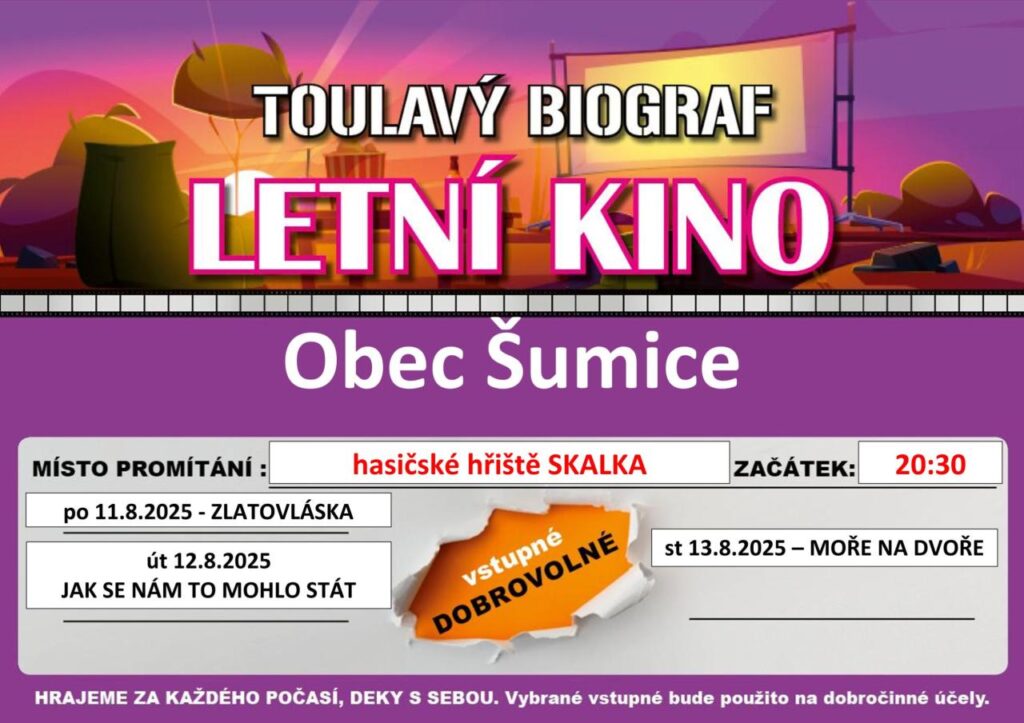 Letní kino v Šumicích