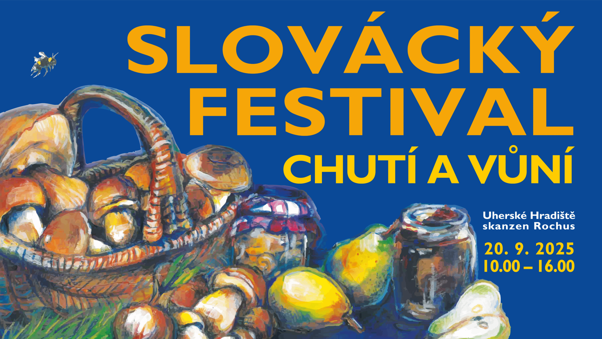 Slovácký festival chutí a vůní 2025: Vstupenky v předprodeji, program plný hrušek a hub