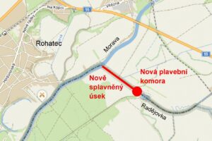 Lodě z Baťova kanálu konečně plují až do Hodonína FOTO