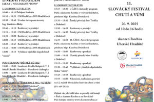 Chutě a vůně slovácké kuchyně se už linou ze skanzenu Rochus FOTO