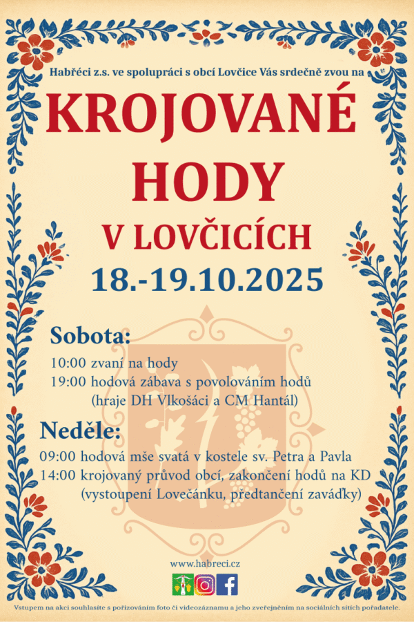 Krojované hody Lovčice