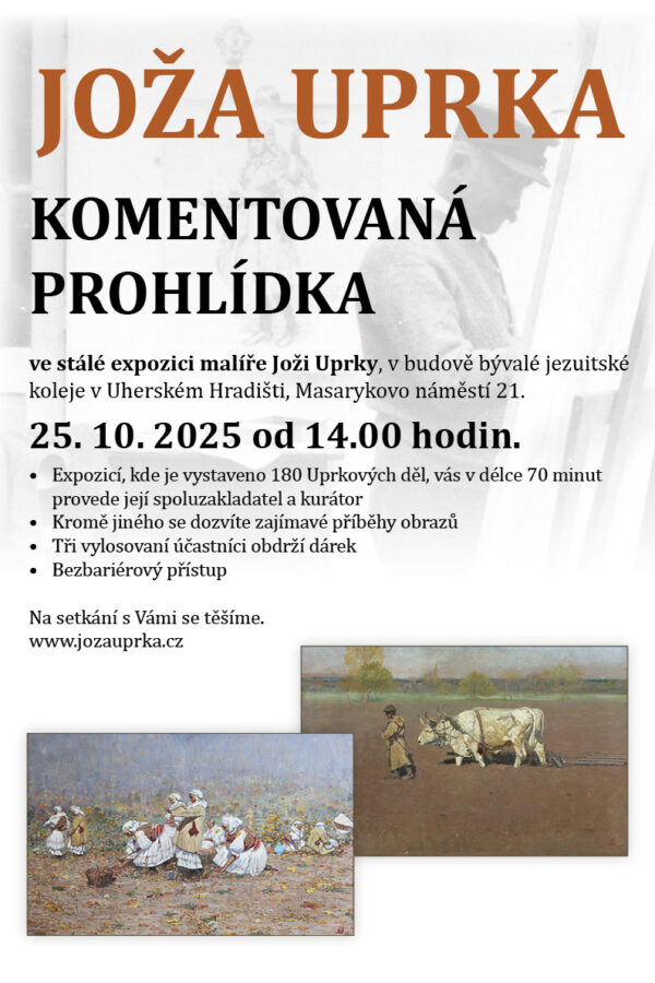 Komentovaná prohlídka Galerie Joži Uprky