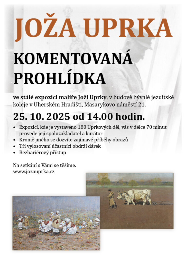 Komentovaná prohlídka Galerie Joži Uprky