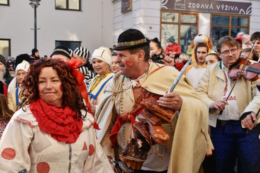 Fašanková obchůzka městem