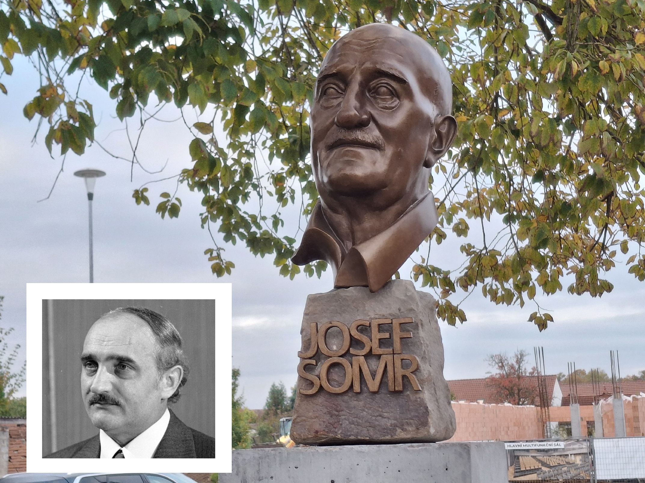 Vracov odhalil bustu herce Josefa Somra