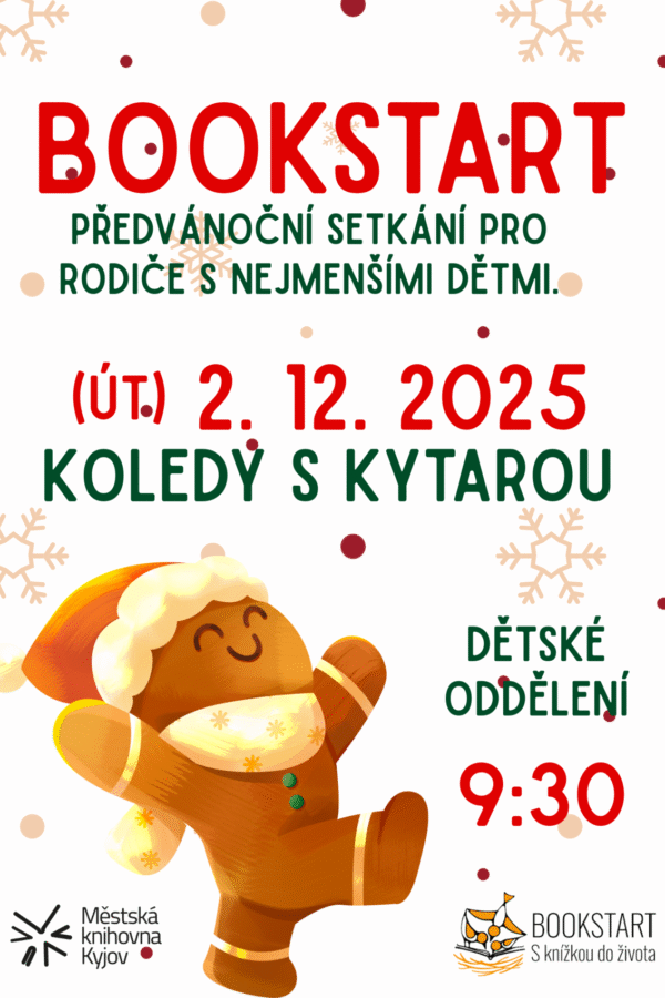 Předvánoční BOOKSTART – koledy s kytarou