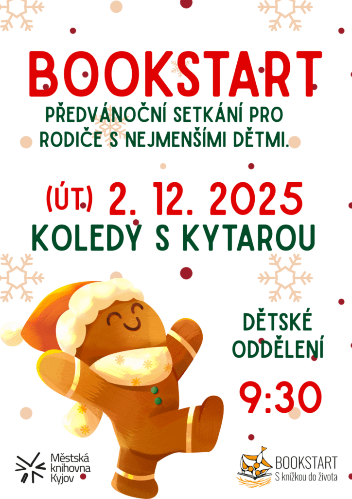 Předvánoční BOOKSTART – koledy s kytarou